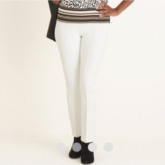 NWT Chico's So Slimming Juliet Straight-Leg Pants - Picture 3 of 6